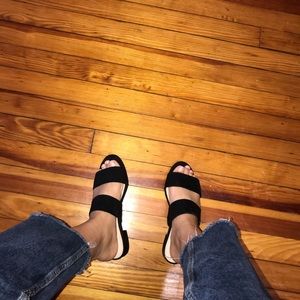 BAR III SLIDE SANDALS